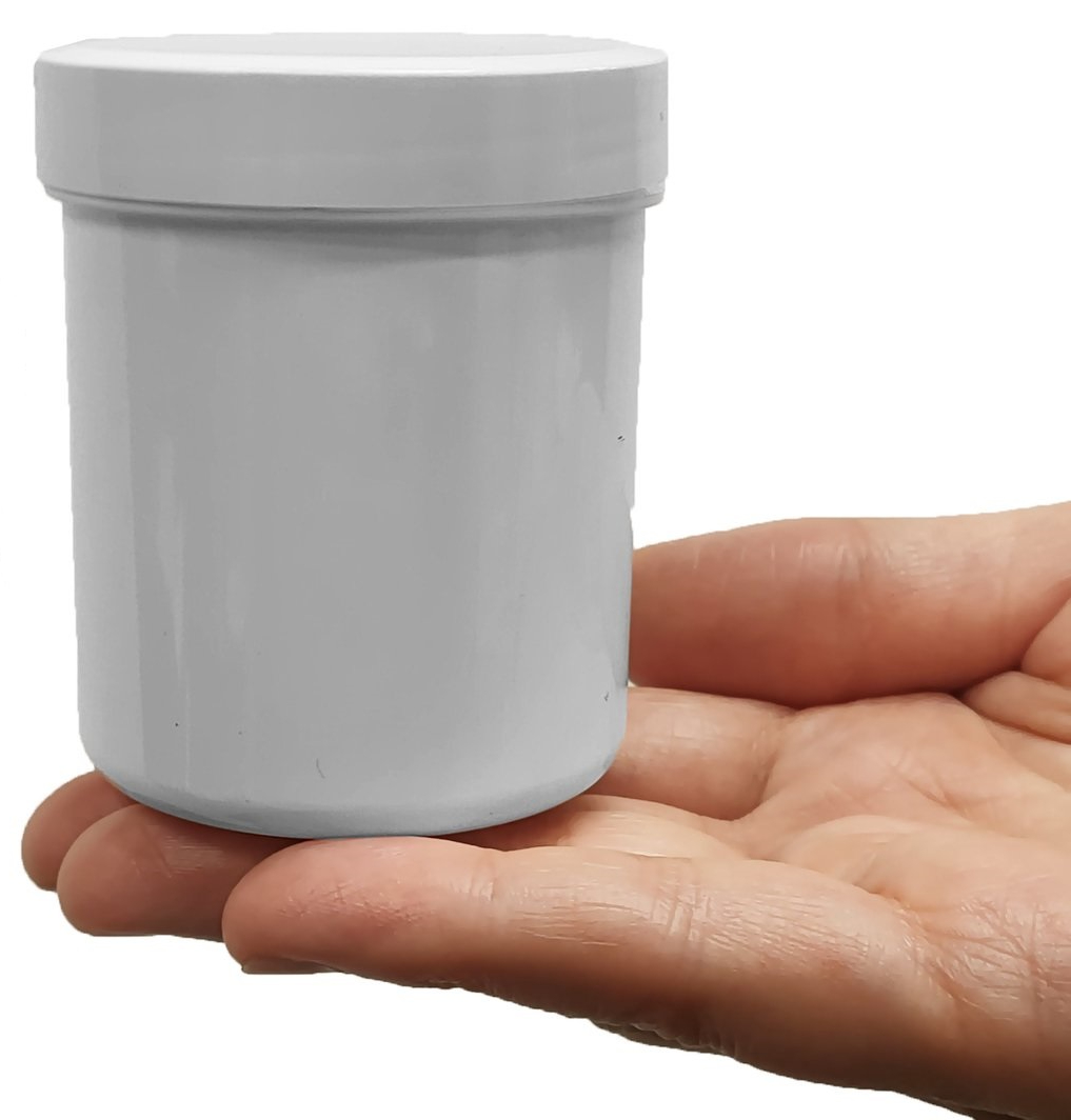 plastic potjes met deksel 125 ml 5 stuks