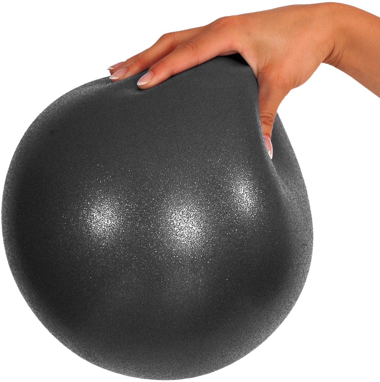 pilates soft ball mambo max 25-27 cm zwart