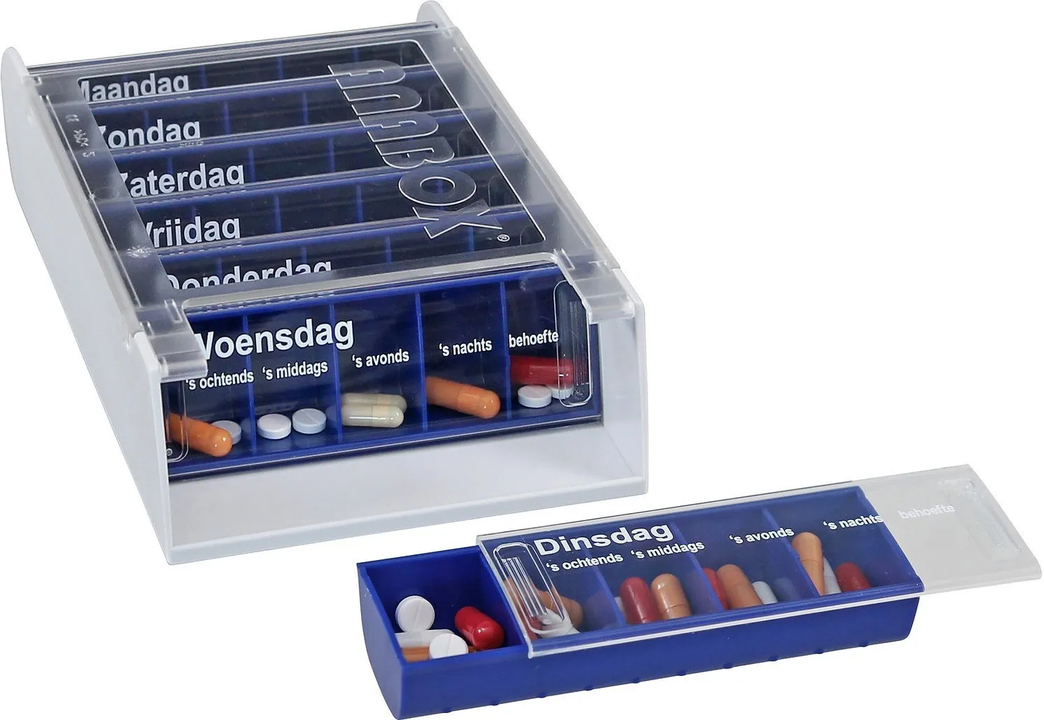 anabox pillendoos donkerblauw