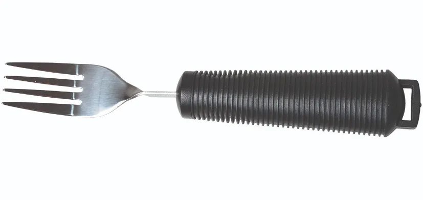 ergonomische vork zwart