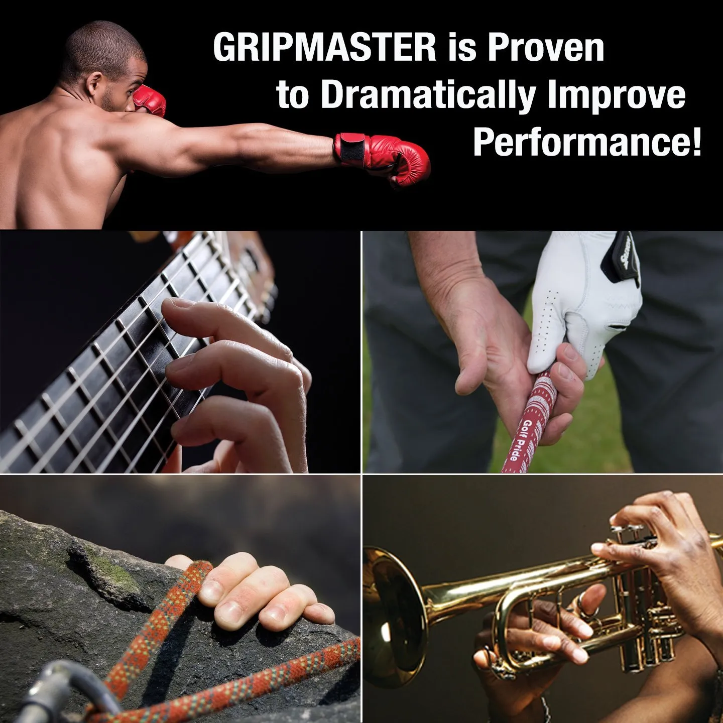 Gripmaster handtrainers set 4 stuks