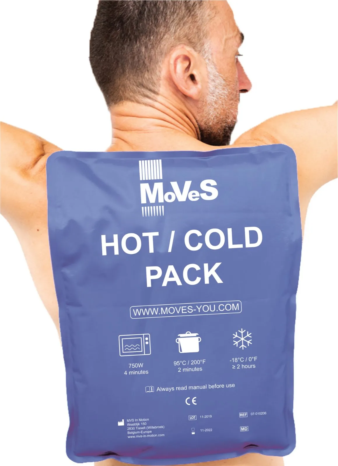 hoop De doe niet Hot coldpack XXL | Hotpack Rug | Warmtepakking | Heat pack