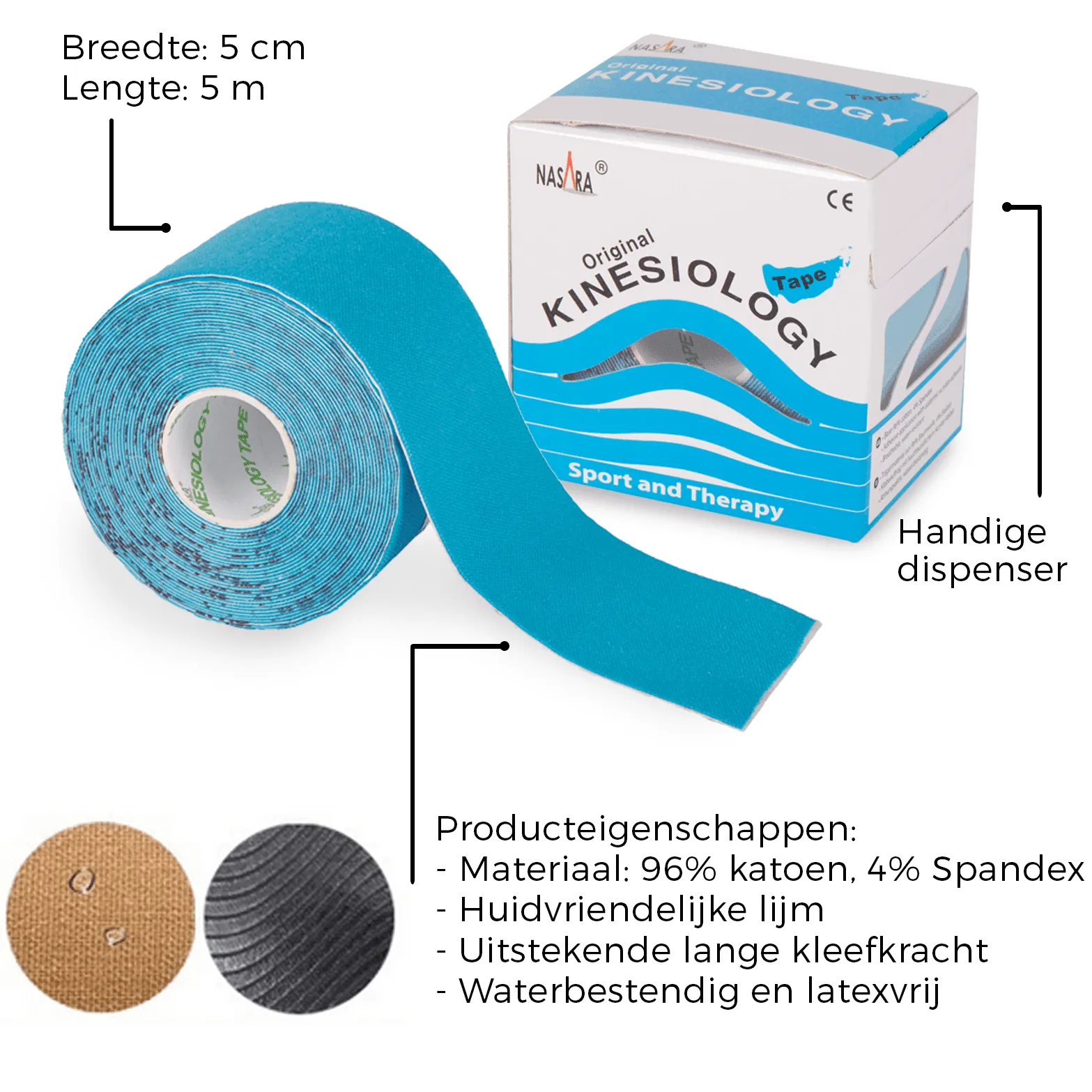 Kinesiotape Nasara Geel