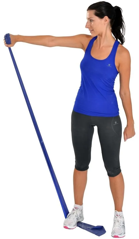 Resistance band set 1,5m Zwaar 10 stuks Moves