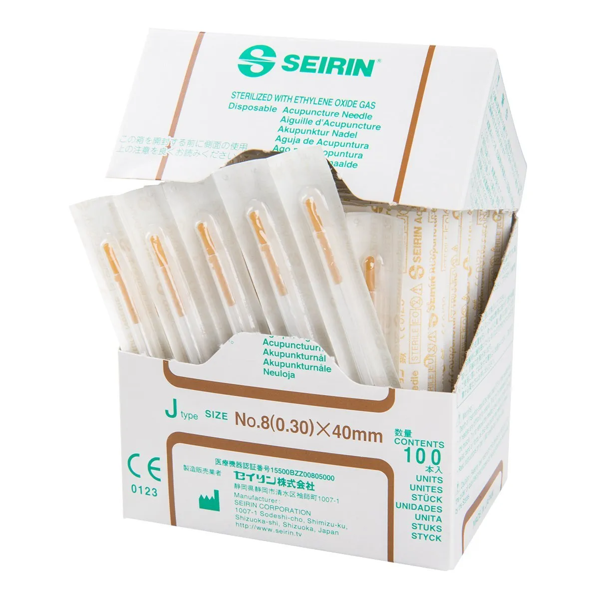 Seirin J-Type no 8 Dry Needling 0,30 x 40 mm
