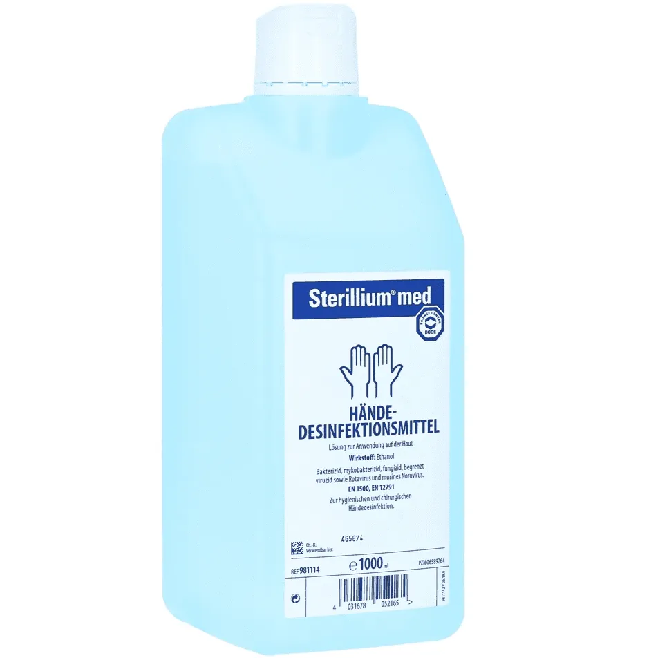 Sterillium Med 1 liter 10 stuks handalcohol